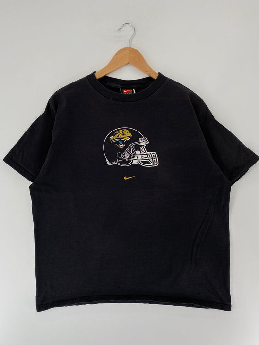 00' NIKE JACKSONVILLE JAGUARS Size L T-shirt / F1237T