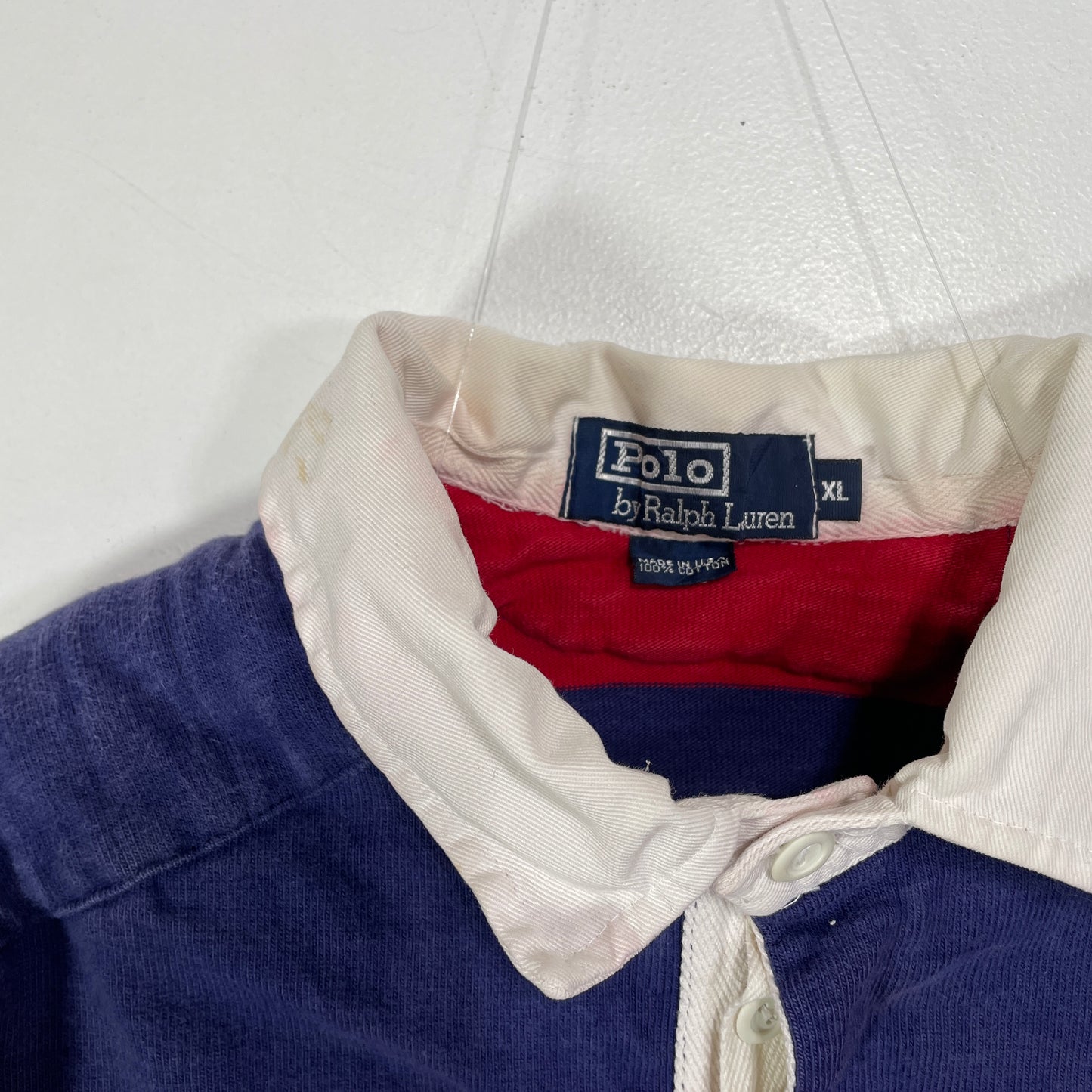 (XL) 90’s POLO RALPH LAUREN Vintage Rugby-Shirt / A1507R