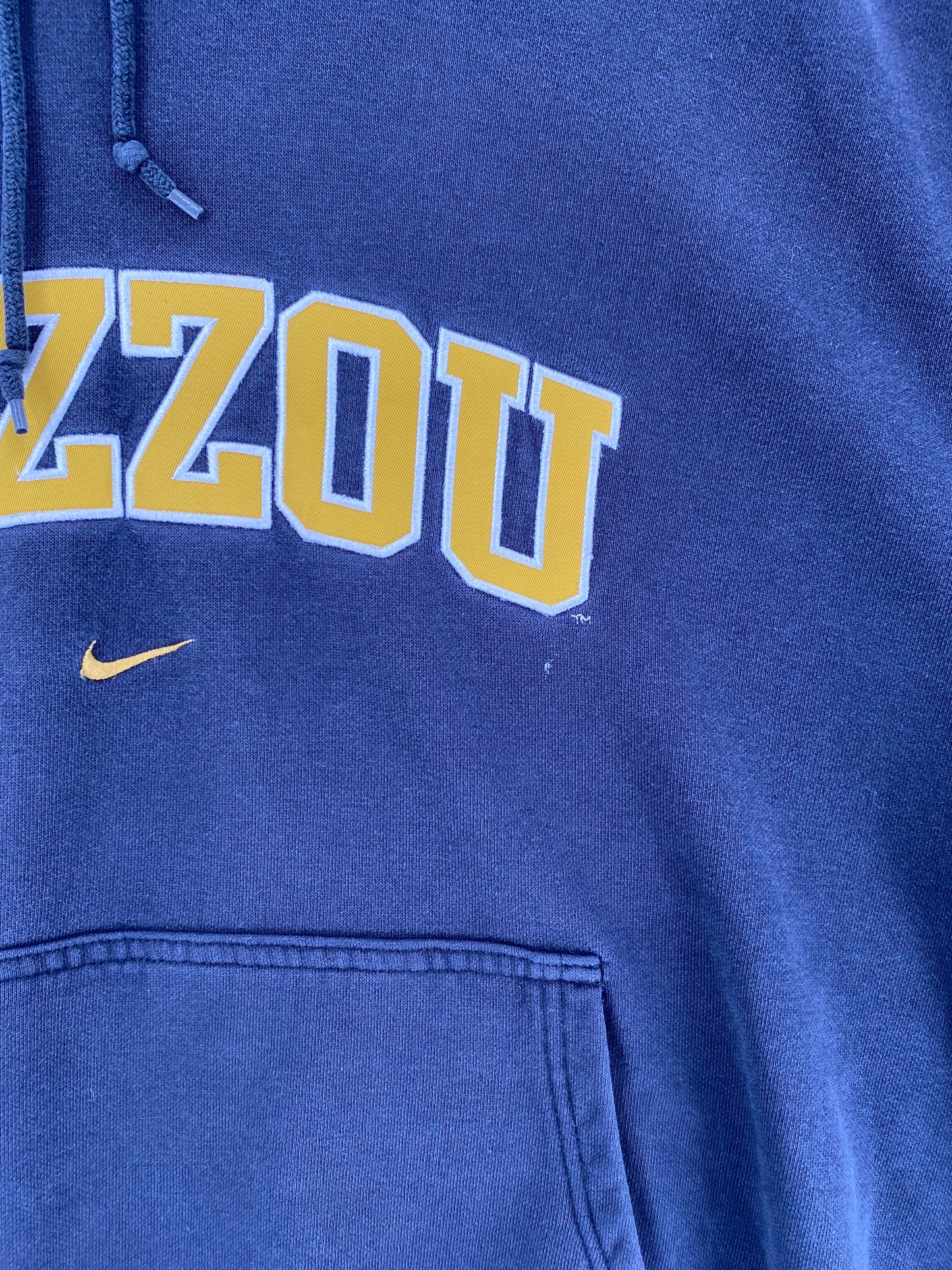 00’ NIKE x MMIZZOU Size L College Hoodie Sweat shirt / F3827S