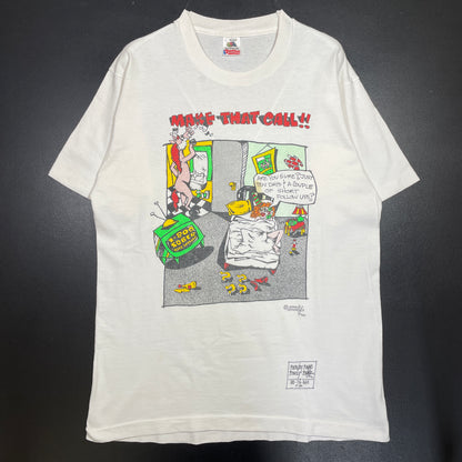 (L) 1991 MAKE THAT CALL!! T-Shirt / GA0596T