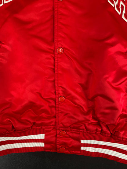 90's STARTER x NEBRASKA Size XL Vintage Nylon Jacket / F3539N