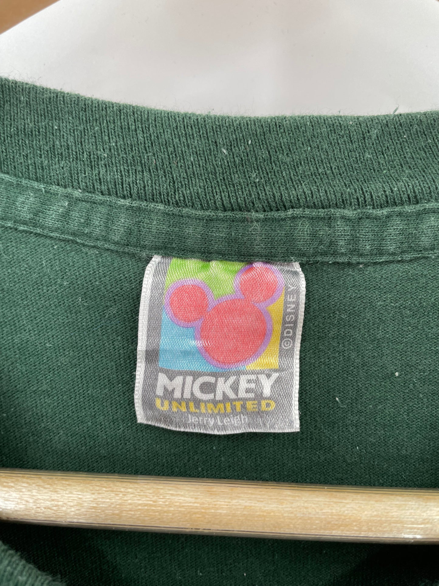 90’s DISNEY MICKEY Size Approx.XL Vintage T-Shirts / F2448T