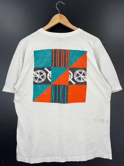 90's NIKE Silver tag Made in USA Size M Vintage T-Shirt / F3085T