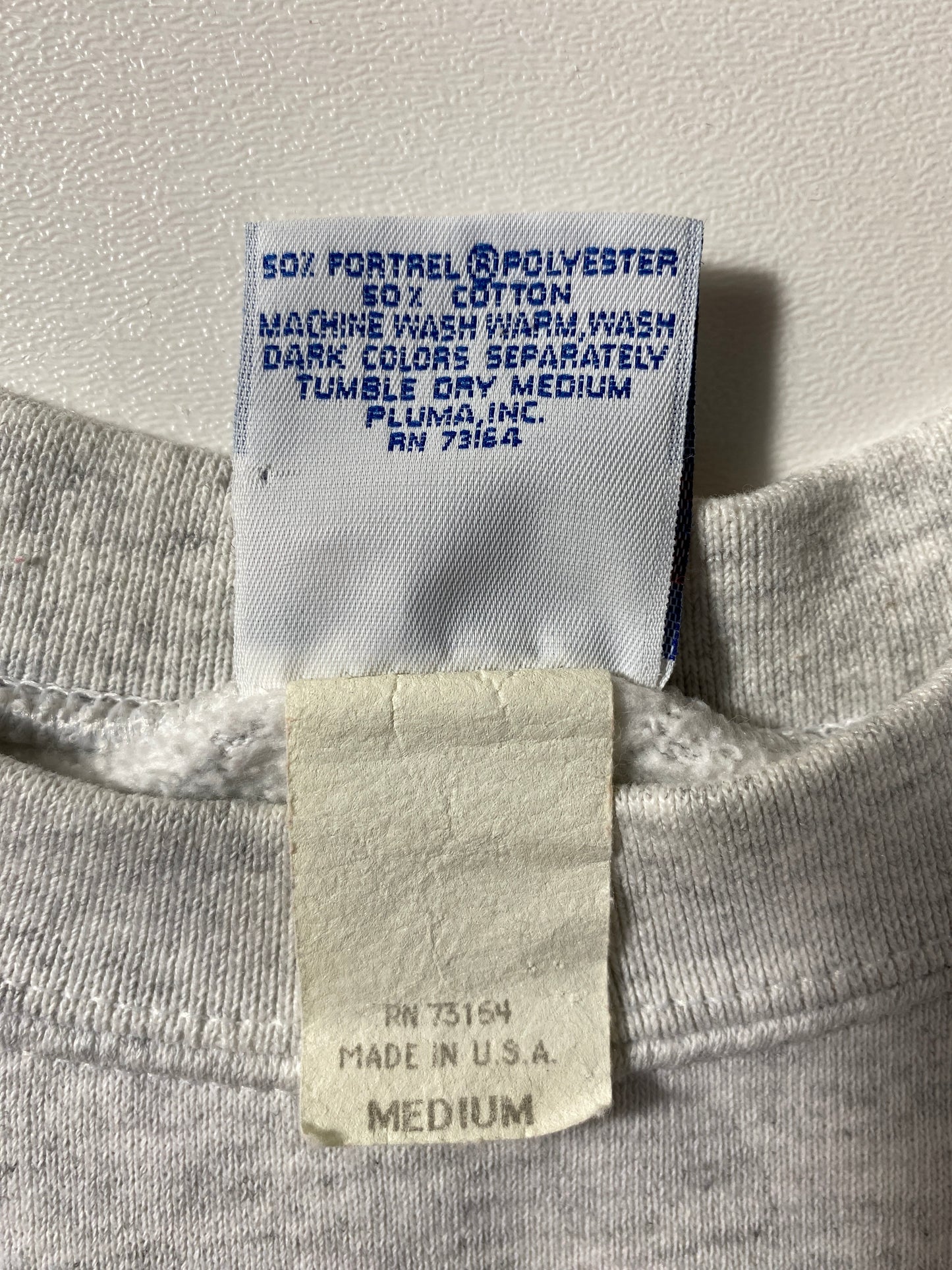 90's WISCONSIN BADGERS Made in USA Size M Vintage College Sweat-shirt / F1390S