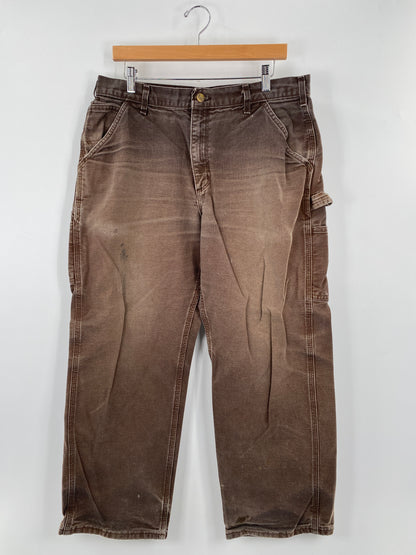 Vintage CARHARTT Size W34xL28 Duck Pant / F6852P