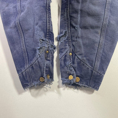 (Approx.L) 80's Distressed CARHARTT Vintage Duck Jacket / A0895J