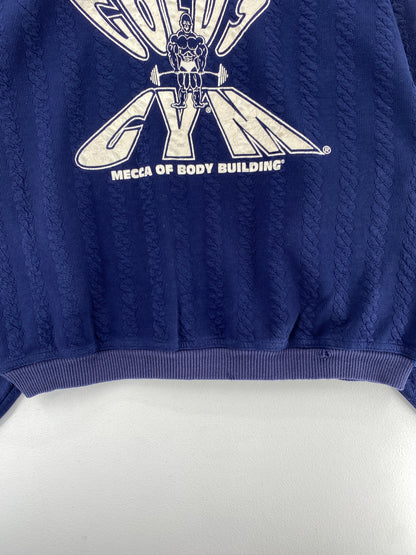 90's GOLD'S GYM Made in USA Size L Vintage Sweat-Shirts / F6306S