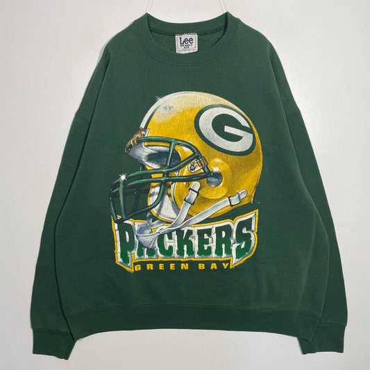 (XL) 90’s GREEN BAY PACKERS NFL Sweat-Shirt / A0501S