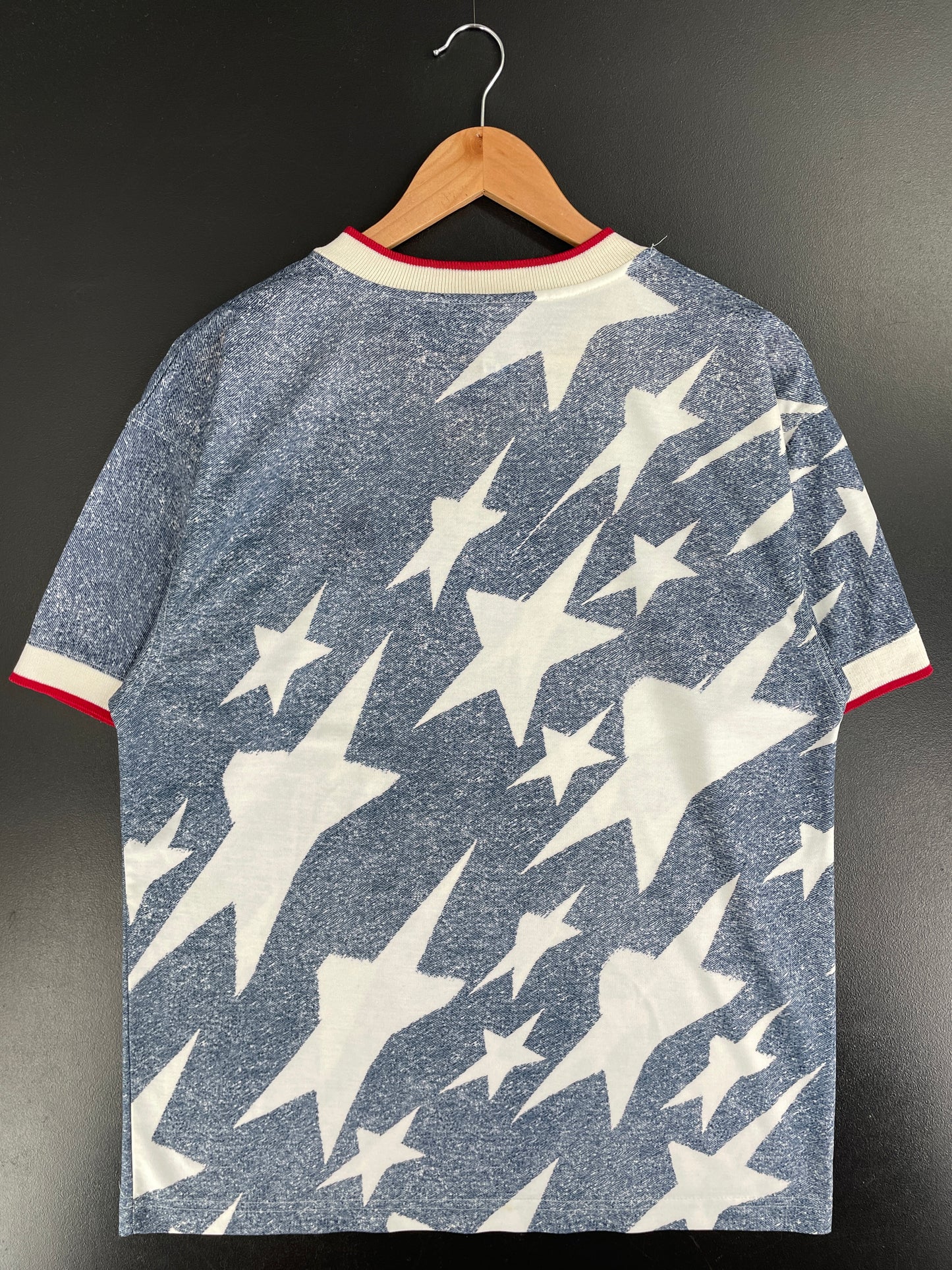 90's ADIDAS x USA WORLD CUP Size M Vintage Jersey T-Shirt / F7804T