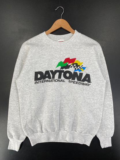 90’s DAYTONA INTERNATIONAL SPEEDWAY Size M Sweat-Shirt / G6925S