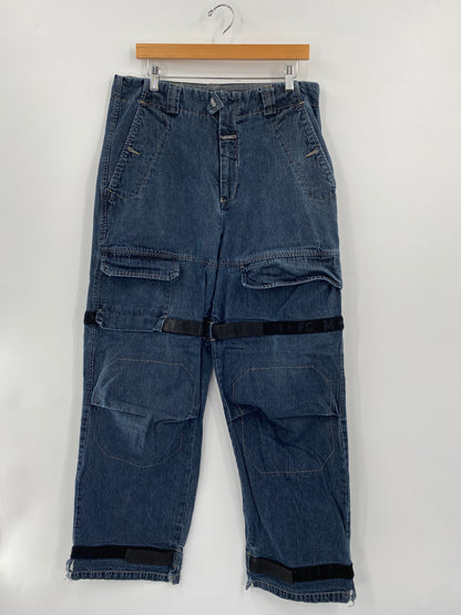Vintage MARITHÉ + FRANÇOIS GIRBAUD Size W34 x L31 Denim Pants / G4677P