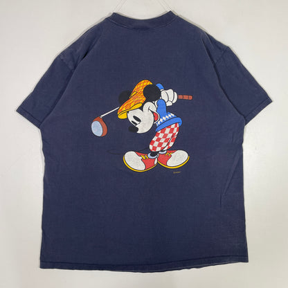 (L) 90’s DISNEY MICKEY GOLF T-Shirt / A0740T