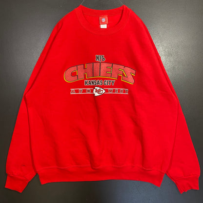 (XL) 00’ KANSAS CITY CHIEFS Vintage NFL Sweatshirt / A0984S