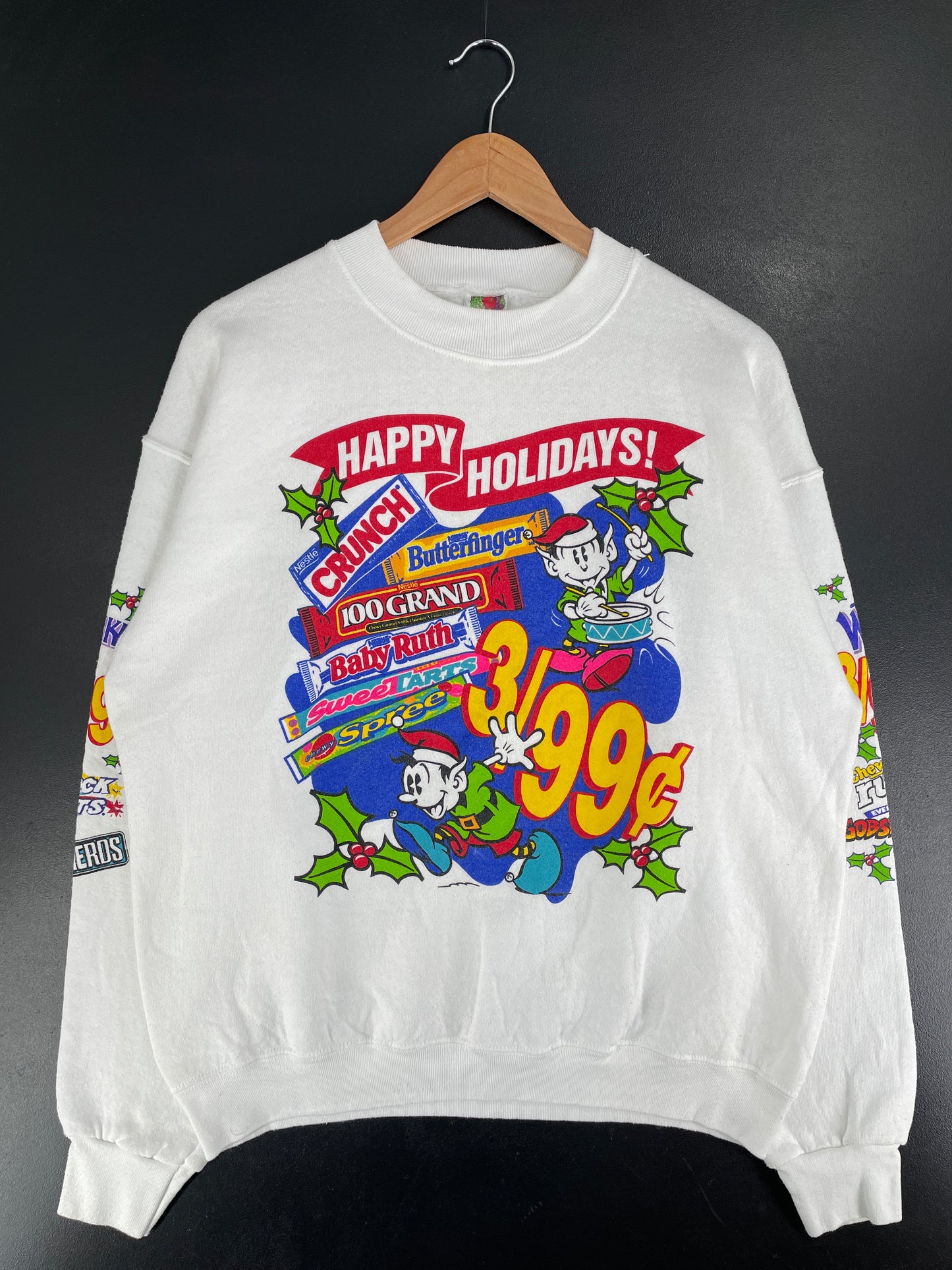 Vintage NESTLE CHRISTMAS Size L Sweat-shirt / F5934S