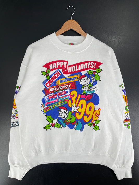 Vintage NESTLE CHRISTMAS Size L Sweat-shirt / F5934S