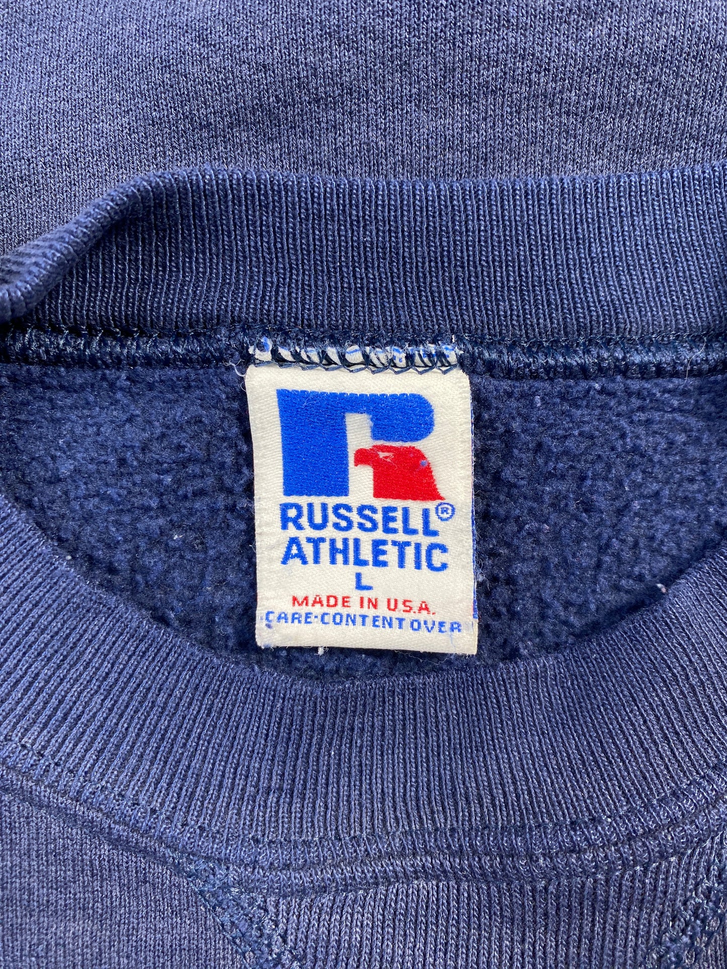 90's RUSSELL x UCLA Made in USA Size L Vintage College Sweat-Shirts / F1247S