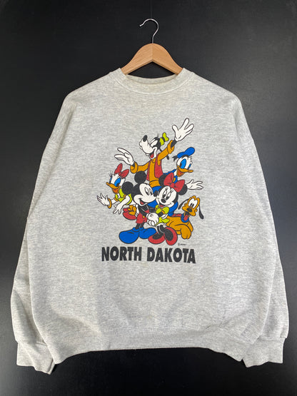 90’s DISNEY MICKEY Made in USA Size XL Vintage Sweat-shirt / G6192S