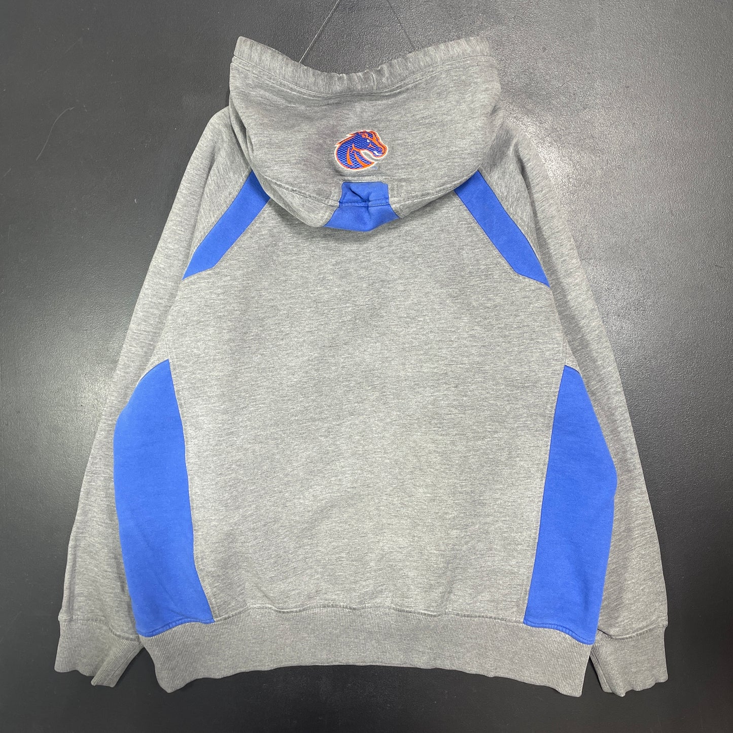 (L) 00’ NIKE BOISE STATE Vintage Collage Hoodie Sweatshirt / A1533S