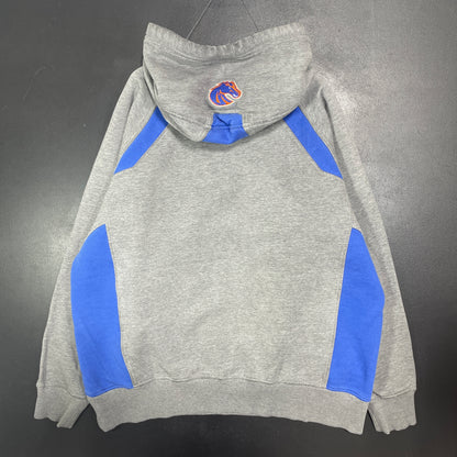 (L) 00’ NIKE BOISE STATE Vintage Collage Hoodie Sweatshirt / A1533S