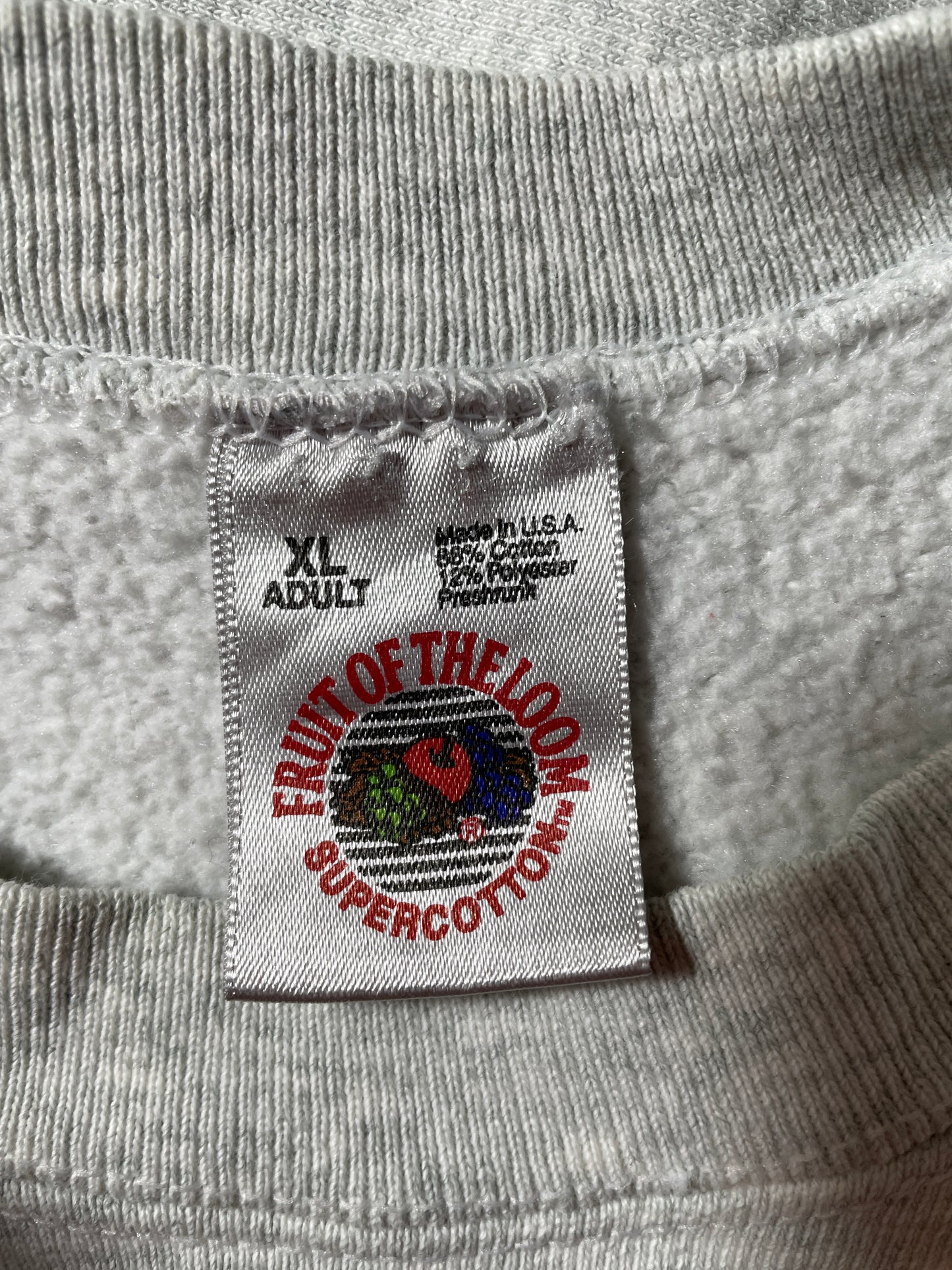 90's COLUMBIA UNIVERSITY Made in USA Size XL Vintage College Sweat-shirt / F7558S