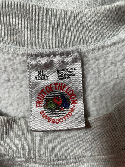 90's COLUMBIA UNIVERSITY Made in USA Size XL Vintage College Sweat-shirt / F7558S