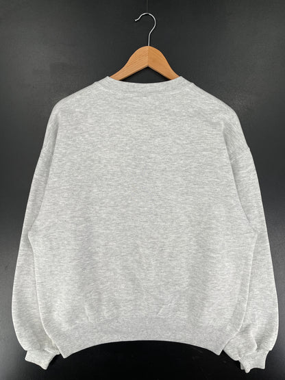 90's RUSSELL x KANSAS Made in USA Size L Vintage College Sweat-Shirt / F3327S