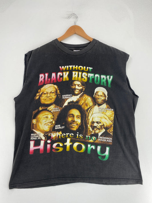 90's BLACK HISTORY Size XL Vintage T-shirt / G2803T