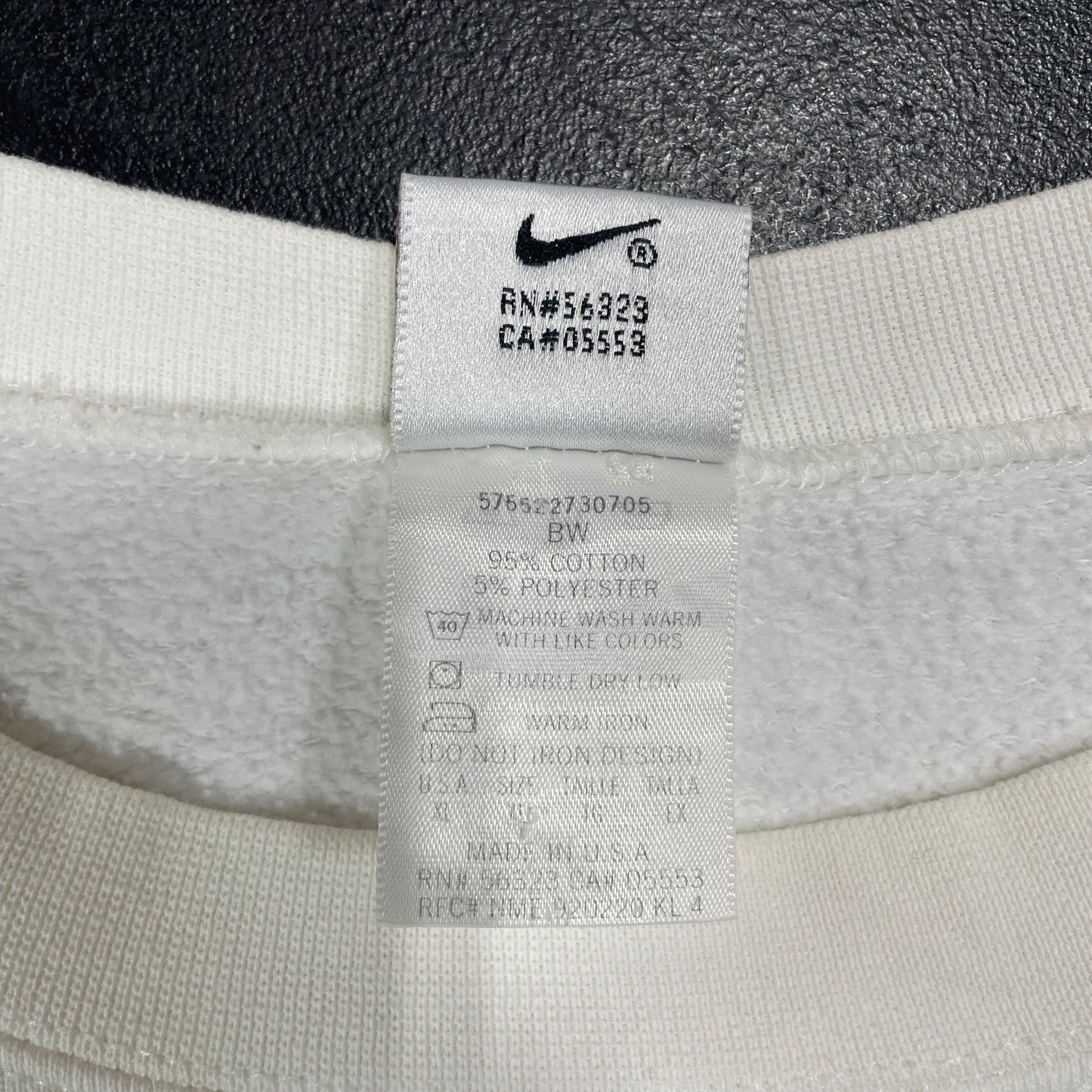 (XL) 90's NIKE Vintage Sweatshirt / A1565S