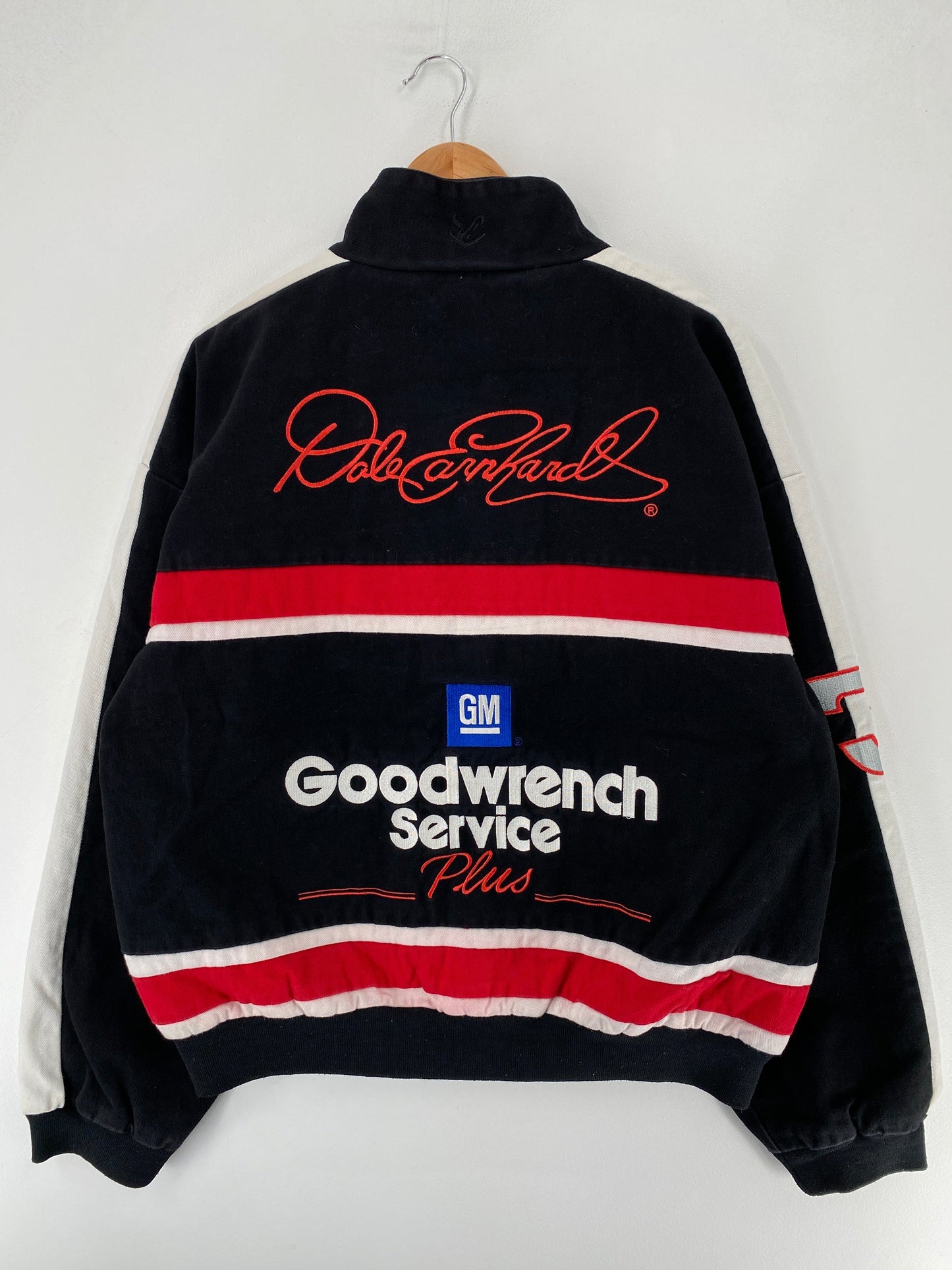 .Vintage NASCAR GOODWRENCH SERVICE X DALE EARNHARDT Size XL Racing Jacket / F7189J