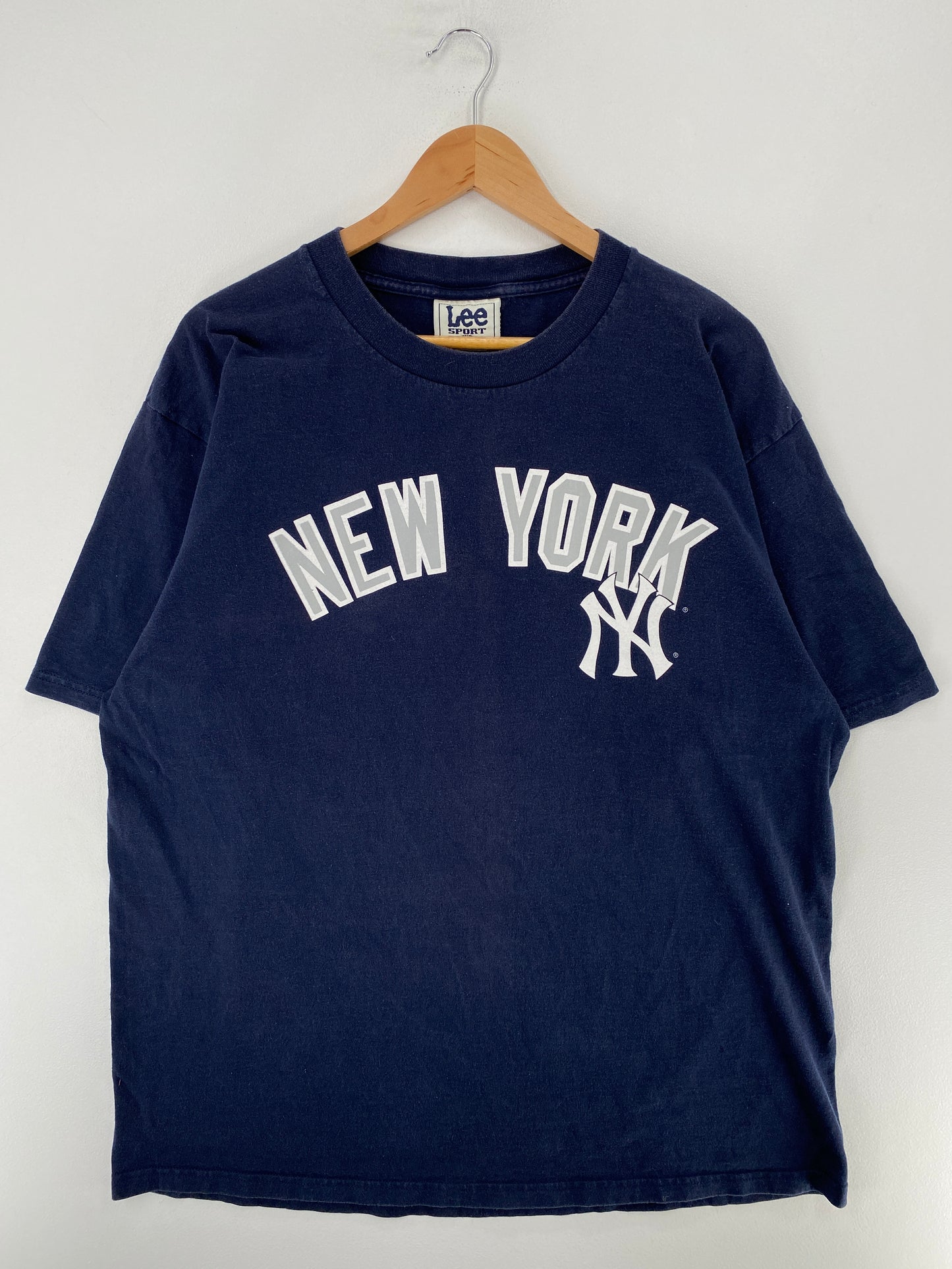 1999 JETER NEW YORK YANKEES Size XL Vintage MLB T-shirt / F8314T