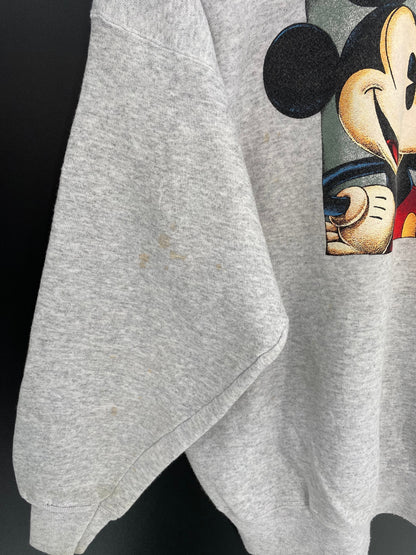 00' DISNEY MICKEY Made in USA Size XL Vintage Sweat-shirt / E7664S