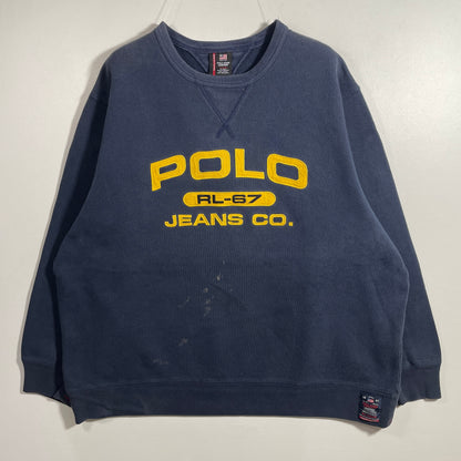 (XL) 00' POLO JEANS RALPH LAUREN Vintage Sweatshirt / A1241S