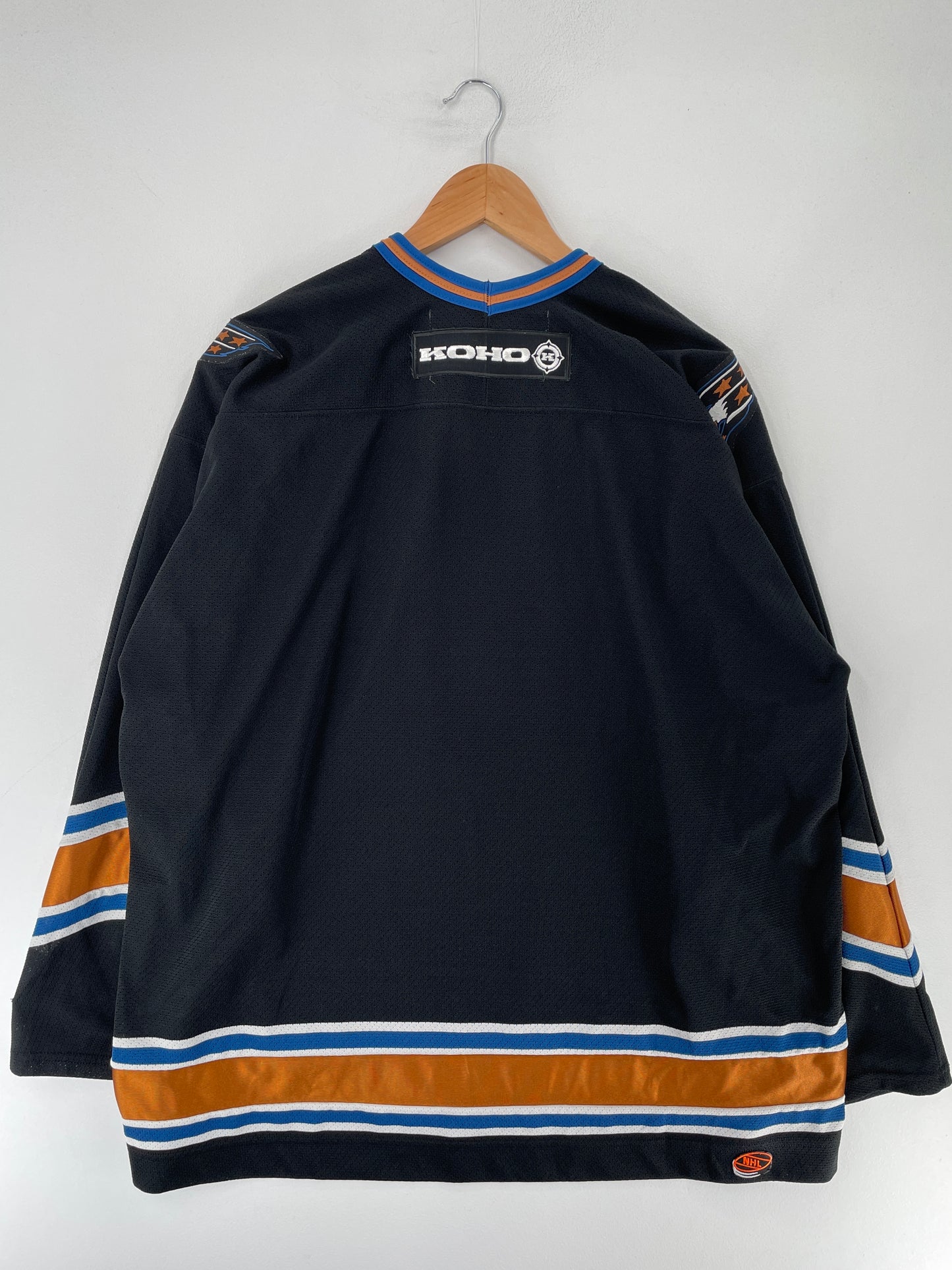 Vintage WASHINGTON CAPITALS Size XXL NHL Nylon Jacket / F2433N