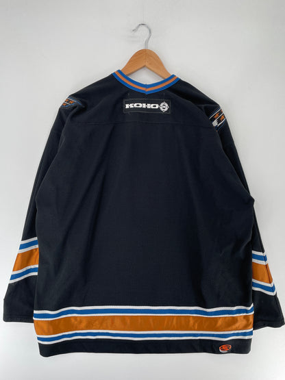 Vintage WASHINGTON CAPITALS Size XXL NHL Nylon Jacket / F2433N