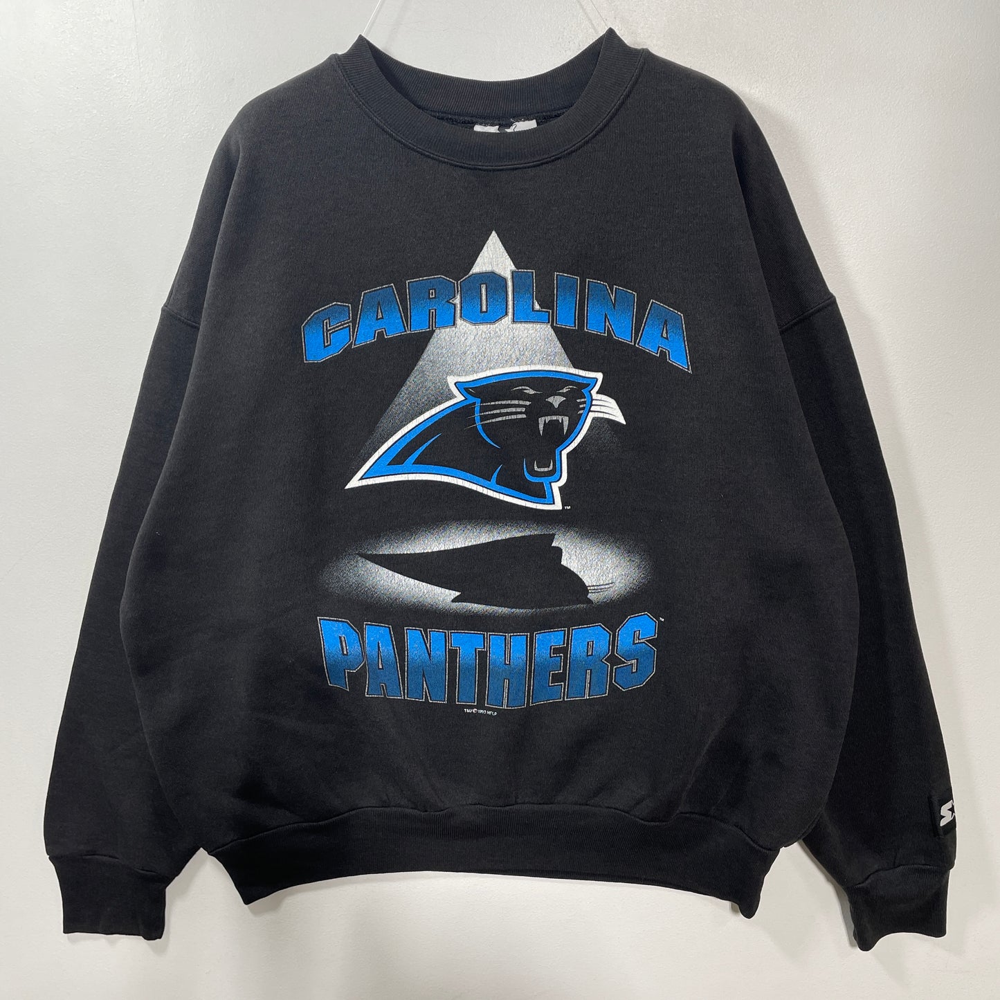 (XL) 1993 STARTER x CAROLINA PANTHERS Vintage NFL Sweatshirt / A1374S