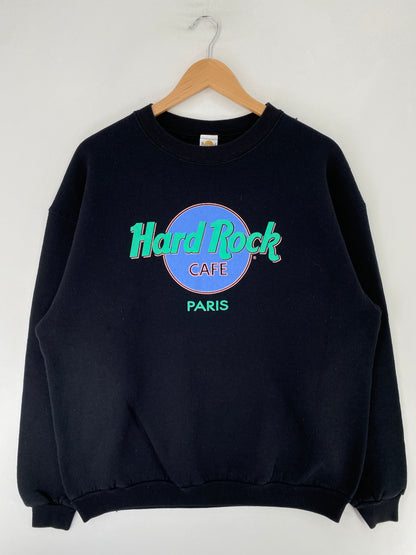 90’s HARD ROCK PARIS Size XL Sweat-shirt / G6890S