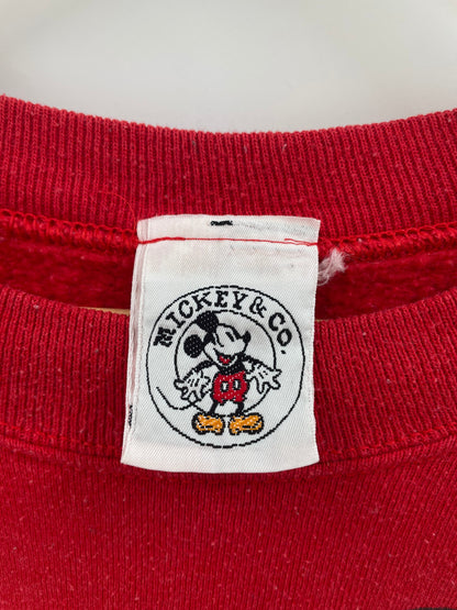 90’s DISNEY MICKEY Made in USA Size L Vintage Sweat-shirt / F2700S