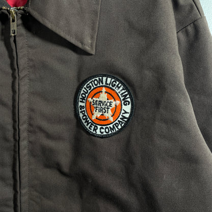 (XL) Vintage Brown Work Jacket / A1324J