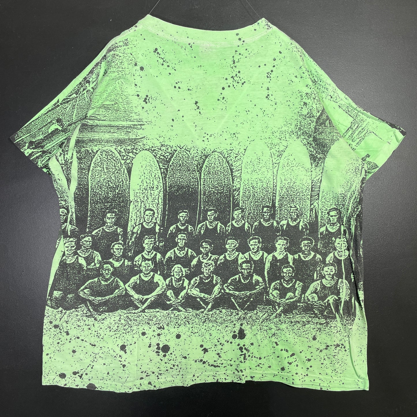 (Approx.XXL) 90’s SURFERS All Over Print T-Shirt / A0713T