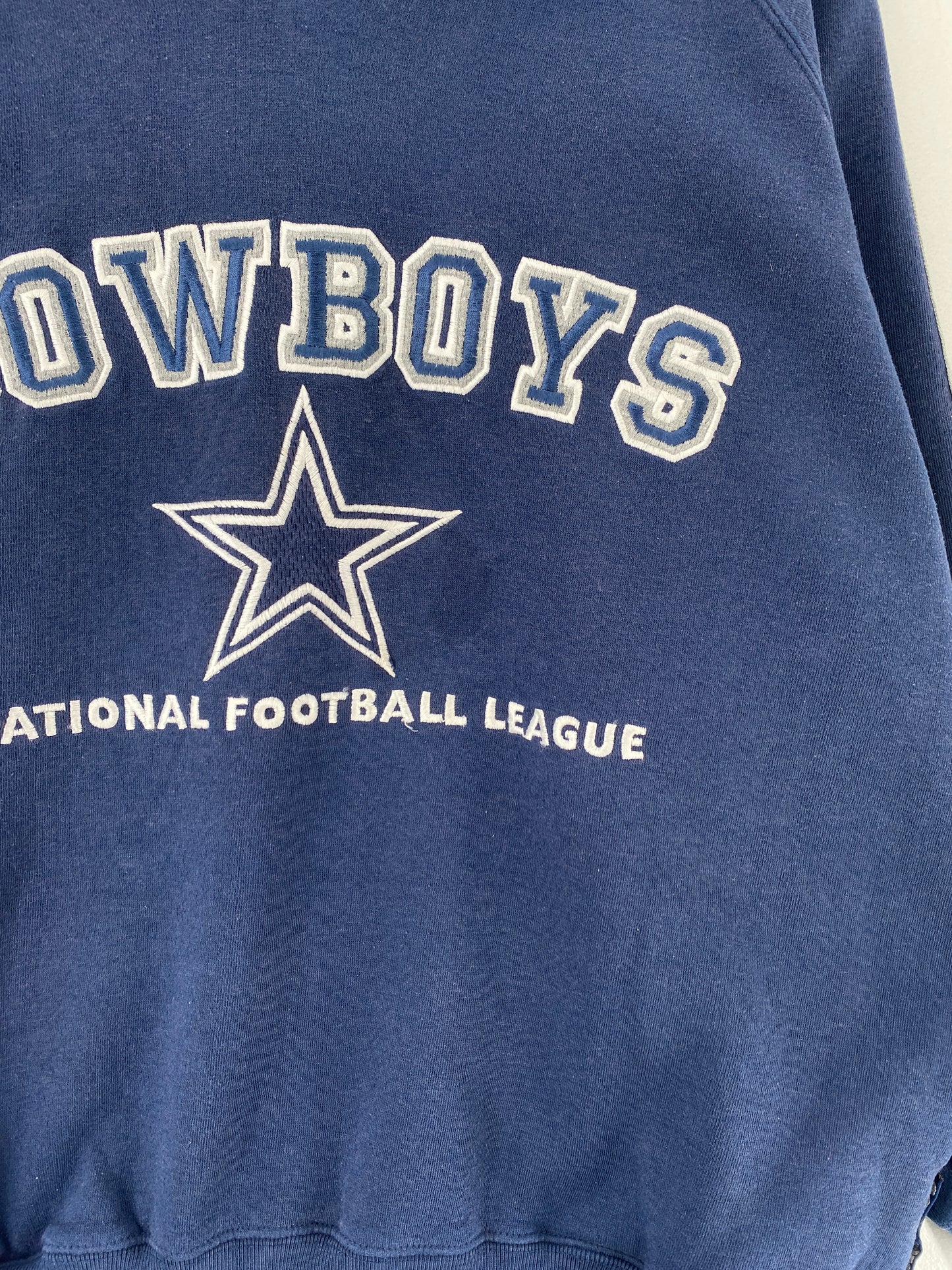 90's DALLAS COWBOYS Size L Vintage NFL Hoodie Sweat-Shirt / F9612S