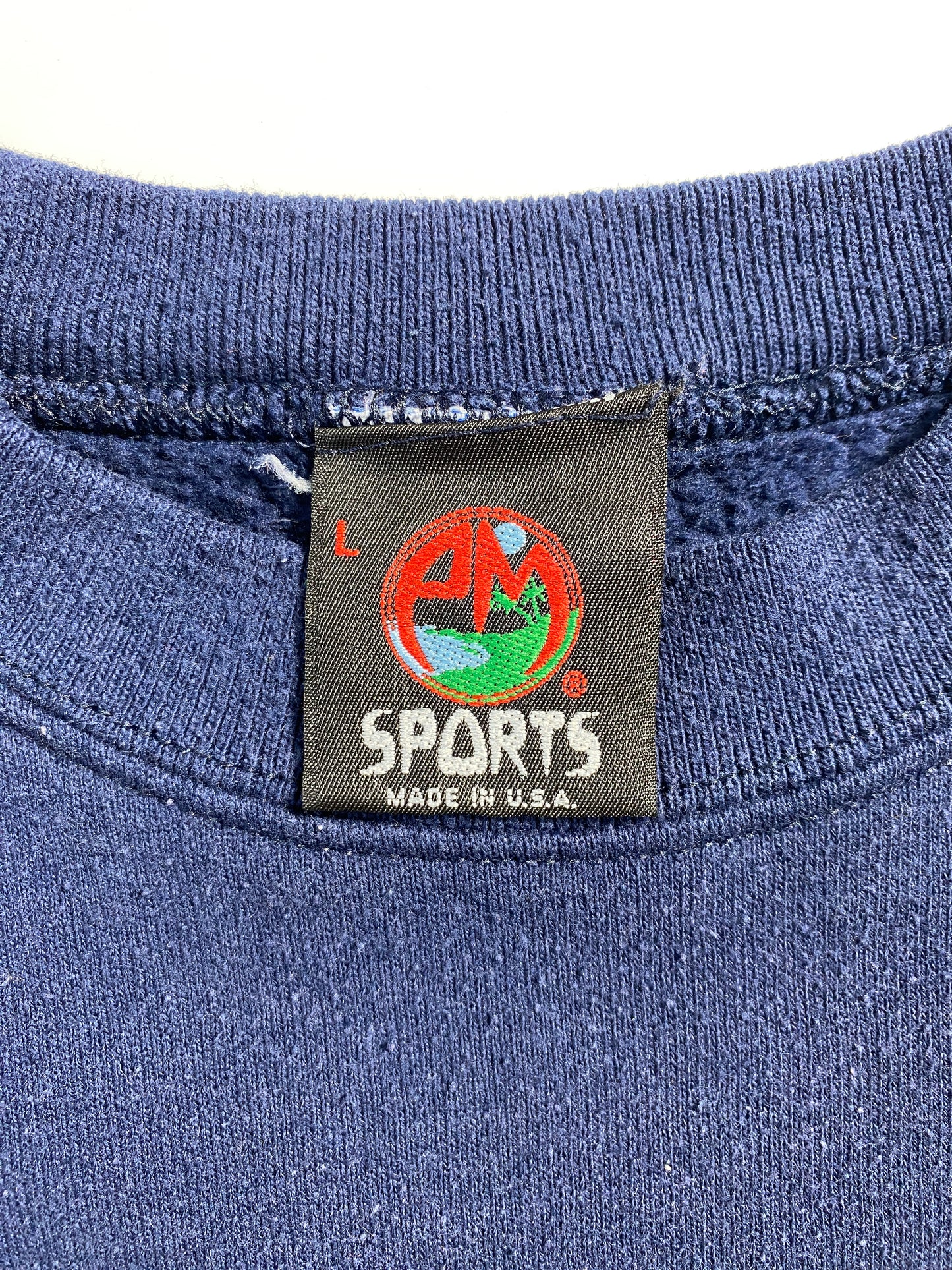 90's VIRGINIA Made in USA Size L Vintage College Sweat-shirt / F6097S