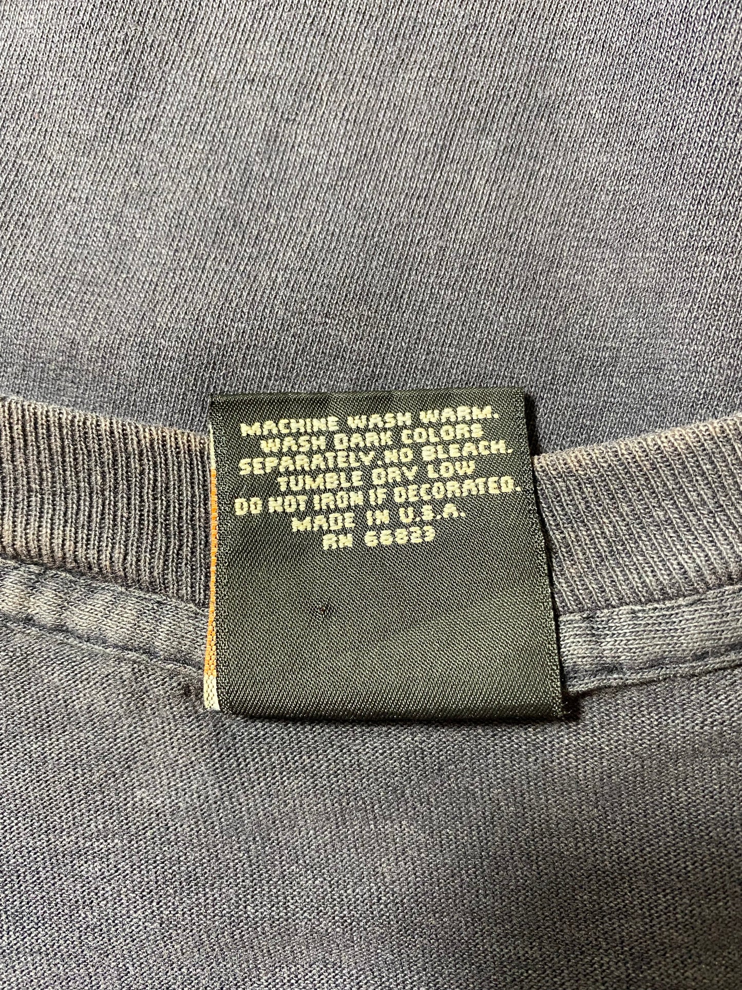 1996 HARLEY DAVIDSON Made in USA Size L Vintage T-Shirts / E9391T