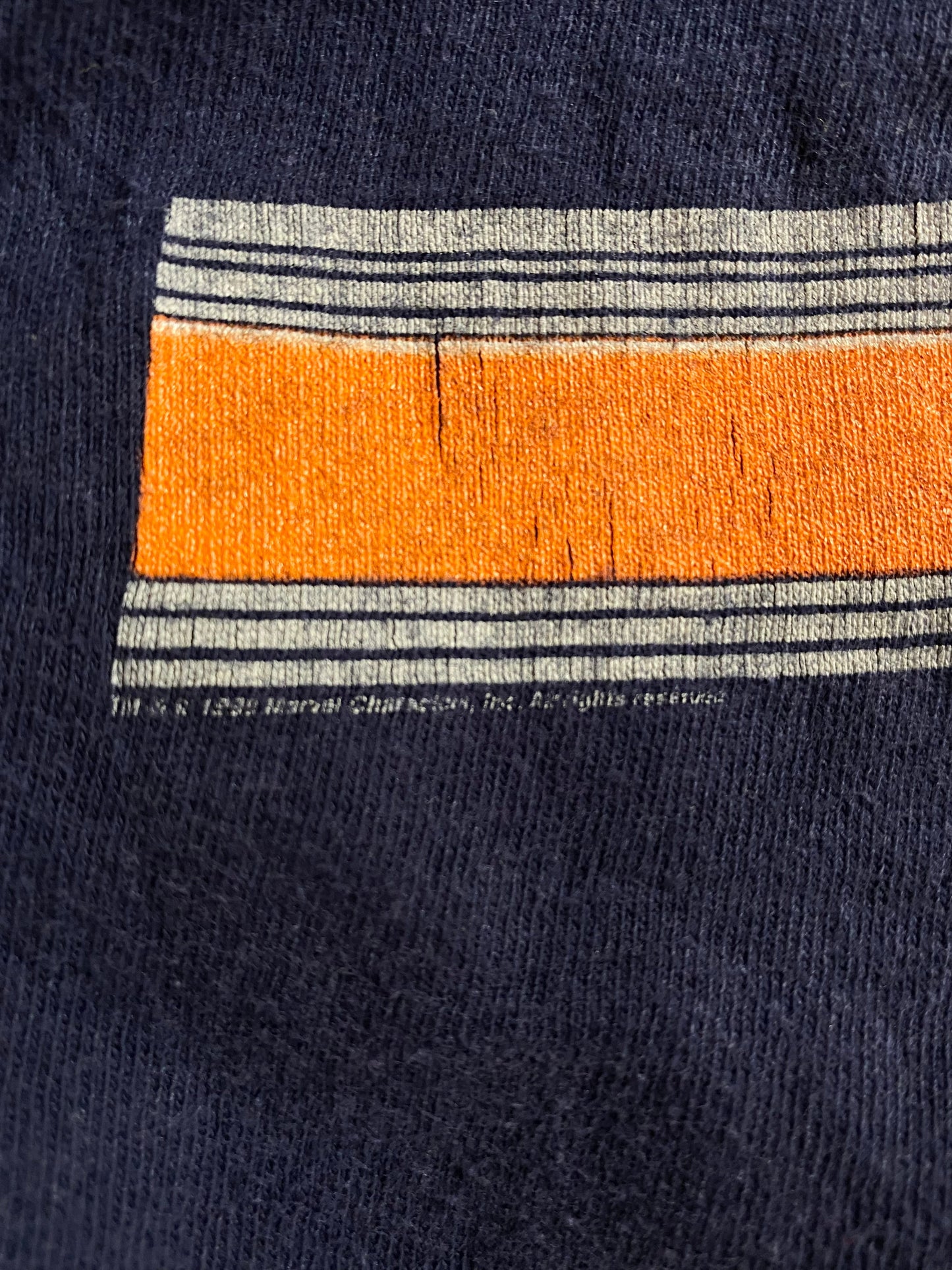 1999 SPIDER-MAN MARVEL Made in USA Size L Vintage T-Shirt / E6813T