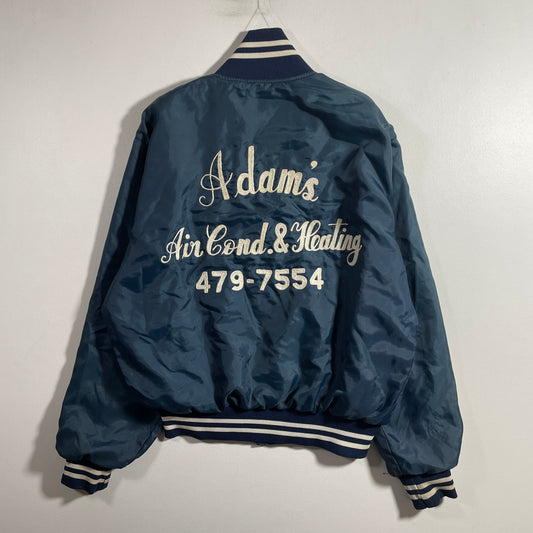 (M) 80’s Chain-Stitch Back Nylon Work Jacket / A1323J