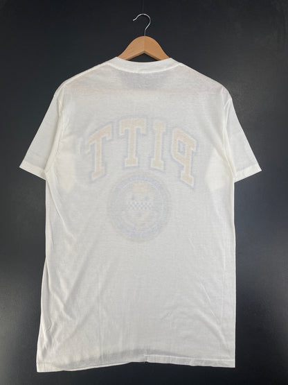 90's UNIVERSITY OF PITTSBURGH Made in USA Made in USA Size XL Vintage College T-Shirt / G2737T