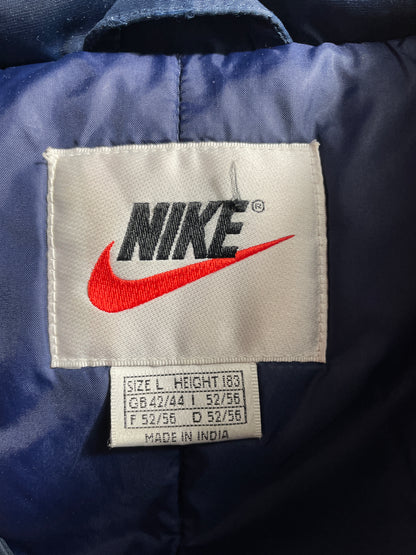 90's NIKE Size L Vintage Nylon Padded Zip-up Jacket / F5253N