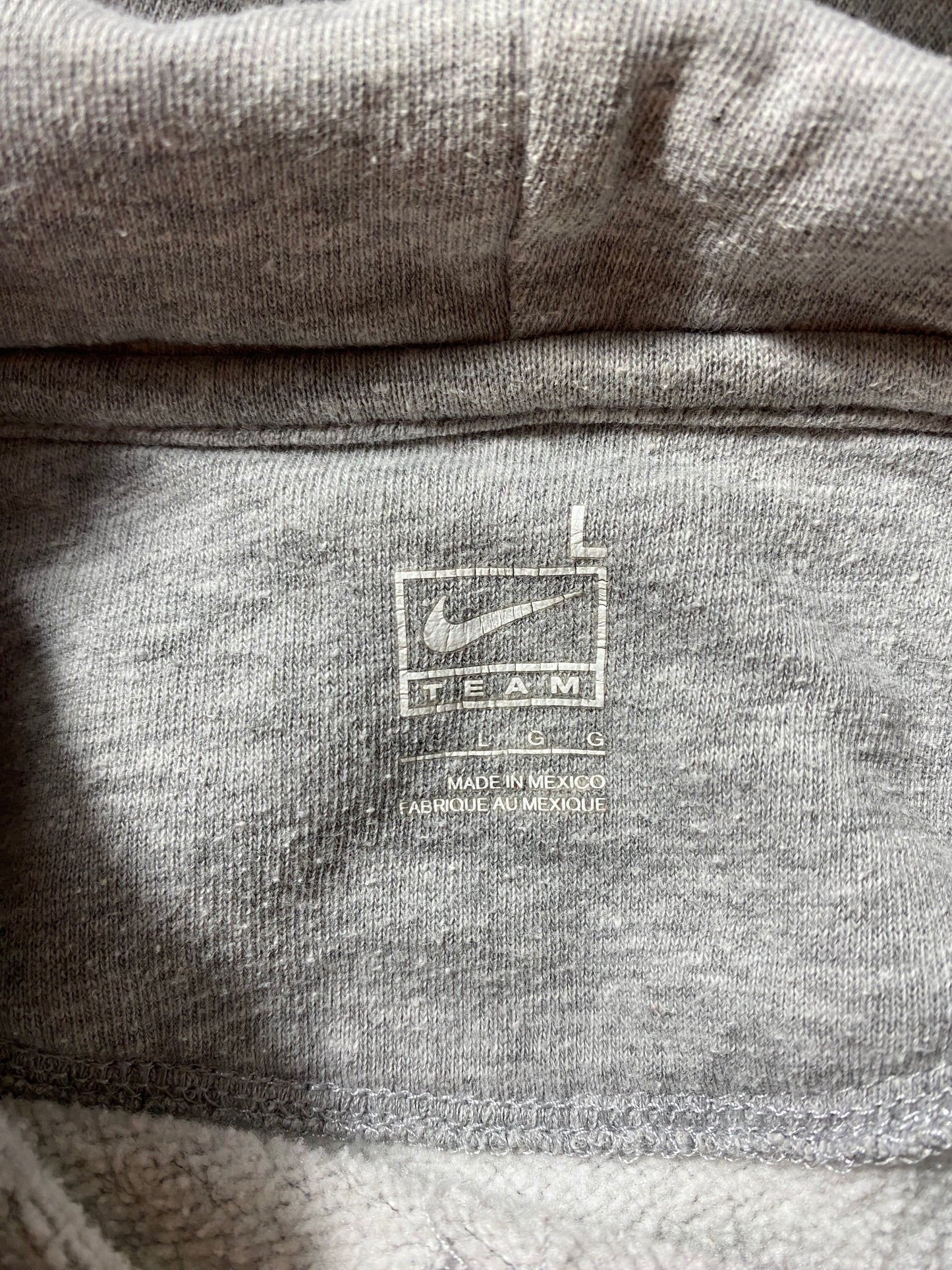 Vintage NIKE x GEORGIA Size L Vintage College Hoodie Sweat Shirt / F9494S