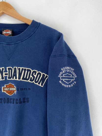 Vintage HARKEY DAIDSON Size Approx. XL Sweat Shirt / F4065S