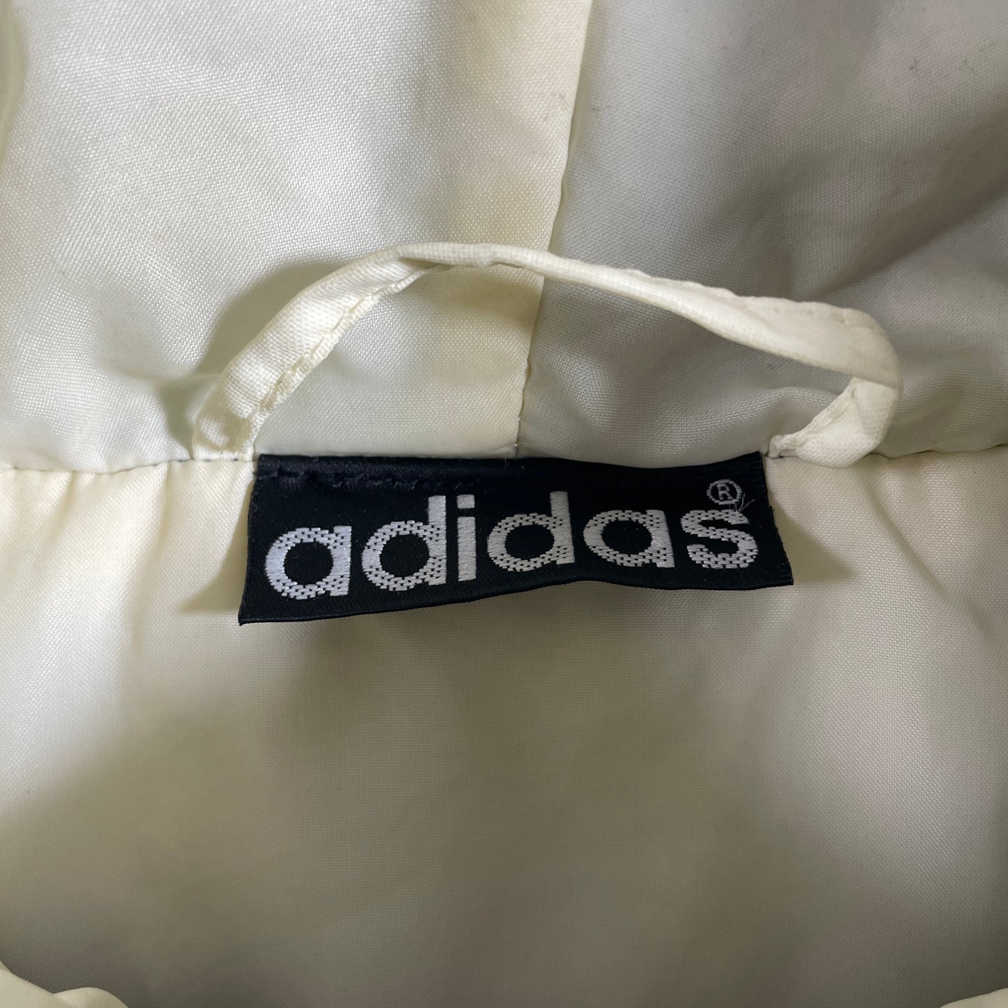 (Approx.XL) 90’s ADIDAS Vintage Padded Nylon Jacket / A1310N