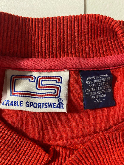 90's KANSAS CITY CHIEFS Made in USA Size XL Vintage NFL Sweat-Shirt / F6958S